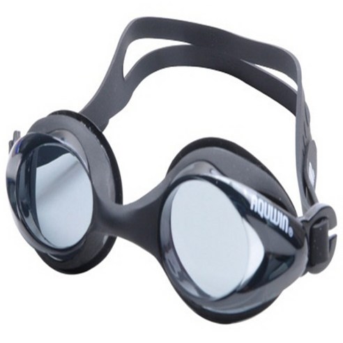 아쿠윈 아동용 수경 + 케이스 CJS-780, Black, 1개