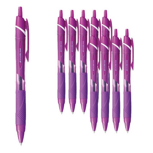 제트스트림 유성볼펜 SXN-150C-05, 퍼플, 10개입