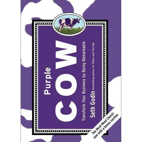 [해외도서] Purple Cow Hardback, Portfolio