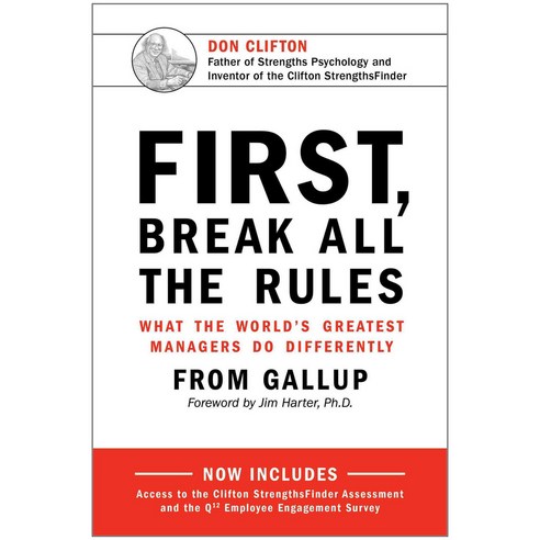 First Break All the Rules hardback, Gallup Pr