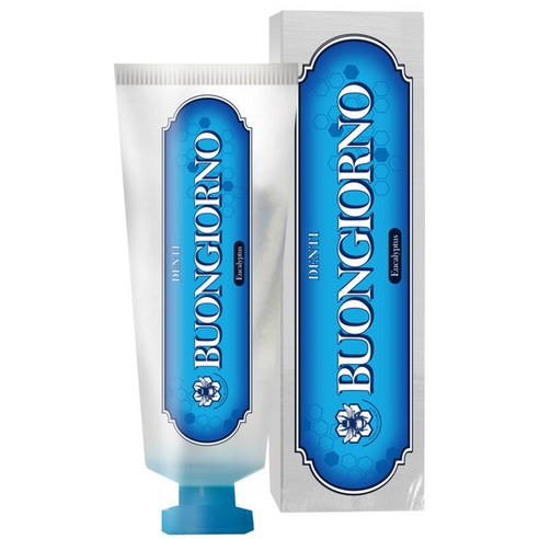 아토세이프 덴티 본조르노 레몬향 치석케어 치약, 80g, 1개