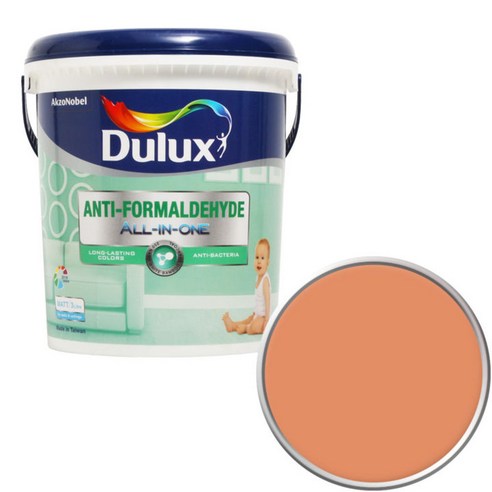 듀럭스 안티 포름알데히드 페인트1L, Light Salmon