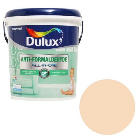 듀럭스 안티 포름알데히드 올인원 페인트 1L, Peach Powder