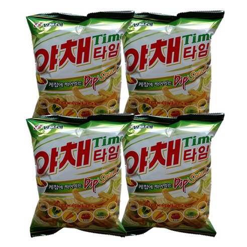 빙그레 야채타임, 70g, 4개입
