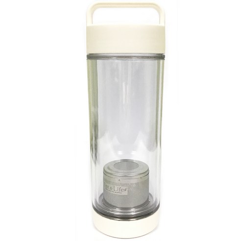 티앤라이프 스마트 에코 텀블러, 화이트, 380ml, 1개