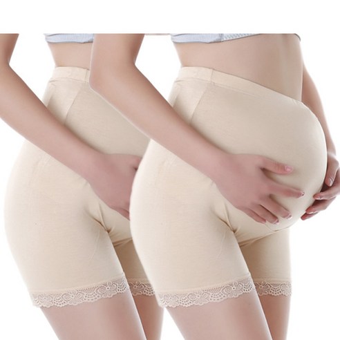 아리코 임산부 언더웨어 심플 사각 팬티 레이스형 2p
