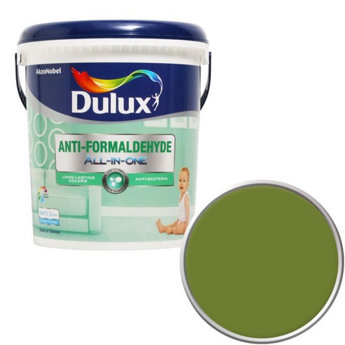 듀럭스 안티 포름알데히드 페인트1L, Calypso Green