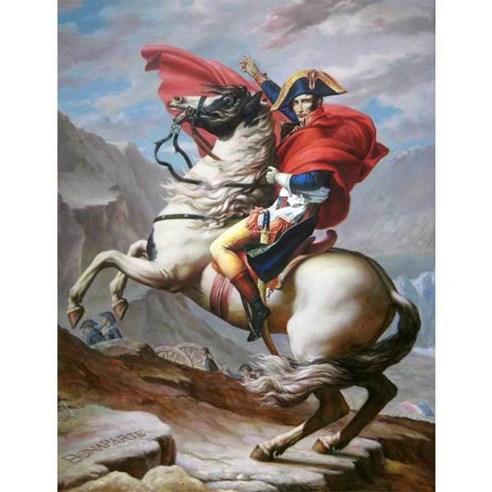케이엠엘리 3D 승리의나폴레옹 보석십자수 DIY 45 x 60 cm, 혼합 색상, 1세트