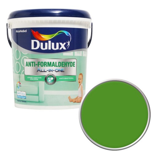 듀럭스 안티 포름알데히드 페인트1L, Irish Green