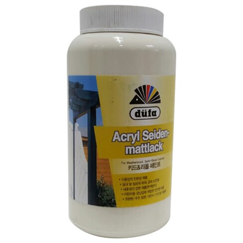 dufa 키드 & 리폼페인트 750ml, 크림화이트, 1개
