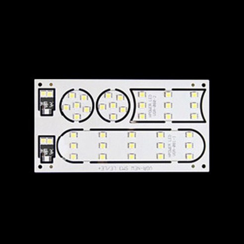 지티글로벌 다이아코드 전용 LED 자동차 실내등 일반형, QM3, 1개