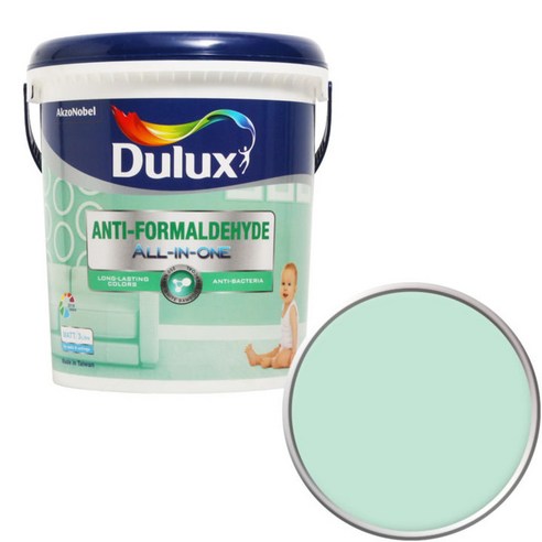 듀럭스 안티 포름알데히드 페인트1L, Casual Green