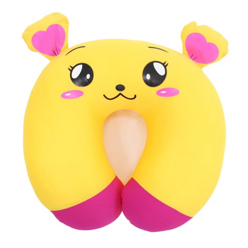 조아홈리빙 캐릭터비즈 목쿠션, 다람쥐