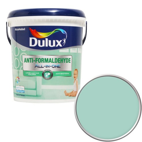 듀럭스 안티포름알데히드 올인원 페인트 1L, Sunny Green