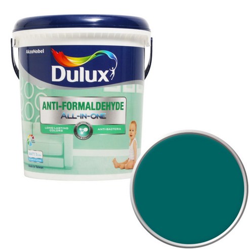 듀럭스 안티 포름알데히드 올인원 페인트1L, Blue Freedom