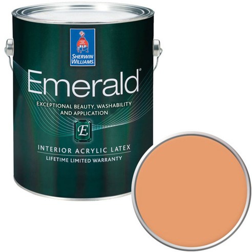 셔윈윌리암스 에메랄드 페인트 1L, SW6633 Inventive Orange
