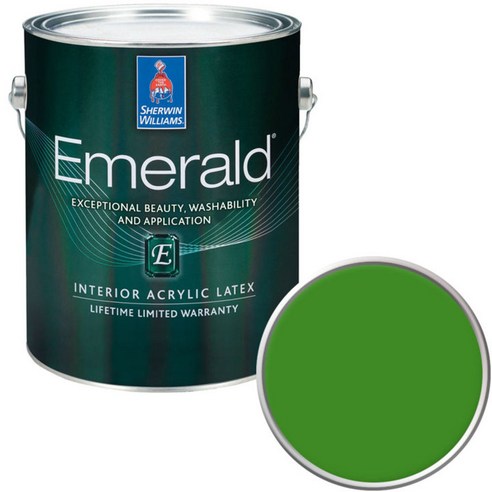 셔윈윌리암스 에메랄드 페인트 1L, SW6924 Direct Green