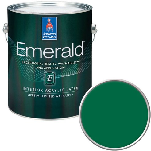 셔윈윌리엄스 에메랄드 페인트 1L, SW6748 Greens