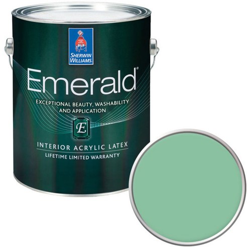 셔윈윌리엄스 에메랄드 페인트 1L, SW6745 Lark Green