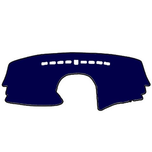 블루코드 벨벳 자동차 대쉬보드커버 + 더스트백, 쉐보레 올란도(상단매립), 미드나잇 블루 + 블랙