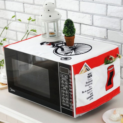 핑크망고 포켓 전자레인지 커버, A