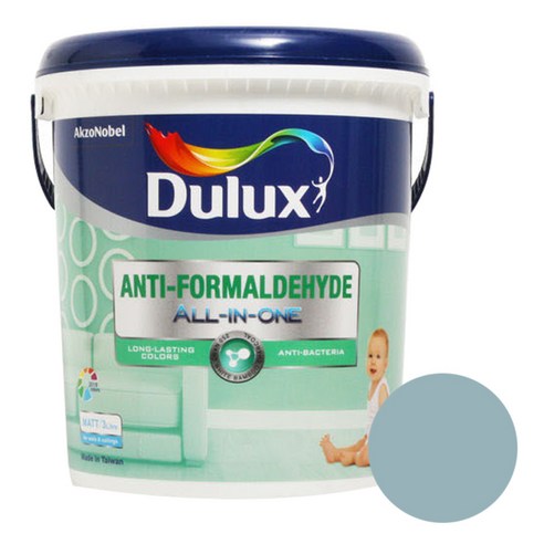 듀럭스 안티 포름알데히드 페인트 1L, Wilton Blue