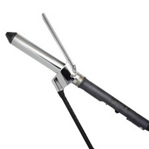 예스뷰티 아이롱 고데기 YB-360, 블랙 + 실버(22mm)