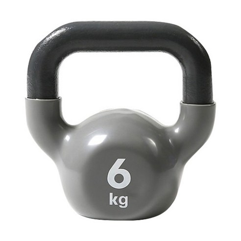 리복 여성용 케틀벨, 6kg, 그레이(RAWT-18006GR)