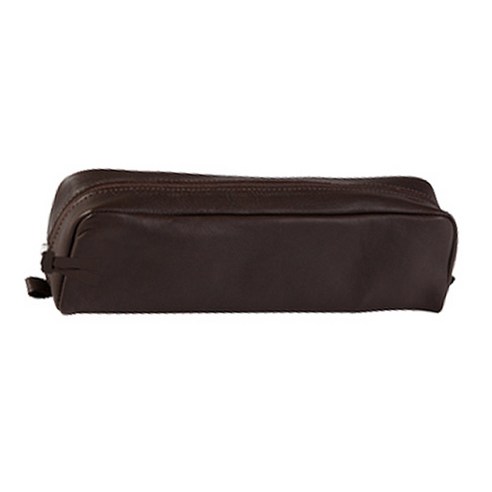 클레르퐁텐 가죽 직사각필통, brown, 1개