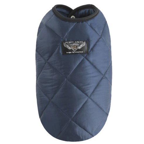 퍼피엔젤 강아지 MAC 데일리 패딩 VEST 01, 770 Navy