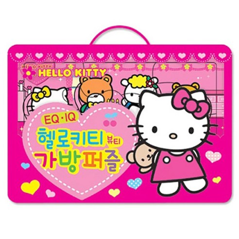 은하수미디어 헬로키티 4종 판퍼즐 EM1184, 1세트, 10피스, 18피스, 24피스, 35피스