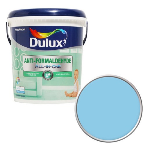 듀럭스 안티포름알데히드 올인원 페인트 1L, Blue Chiffon