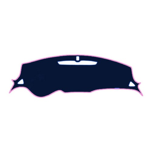 블루코드 벨벳 대쉬보드 커버 + 더스트백, 쉐보레 올뉴말리부(센터 무 / LED 무), 블루 + 핑크