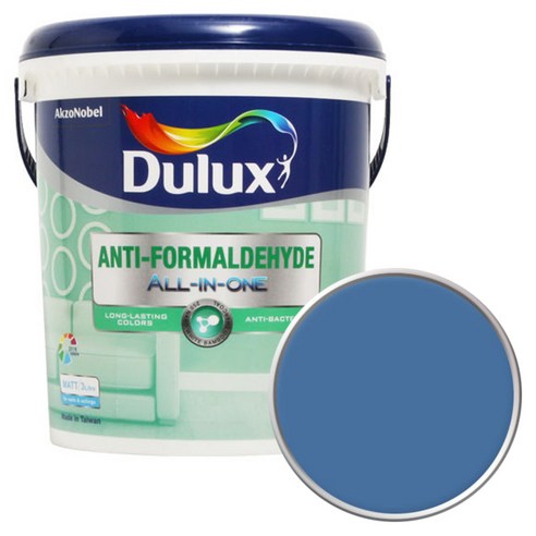 듀럭스 안티 포름알데히드 올인원 페인트1L, Image Blue