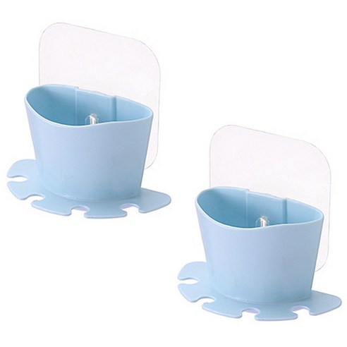 리버그린 다용도 칫솔꽂이, 화이트, 1개