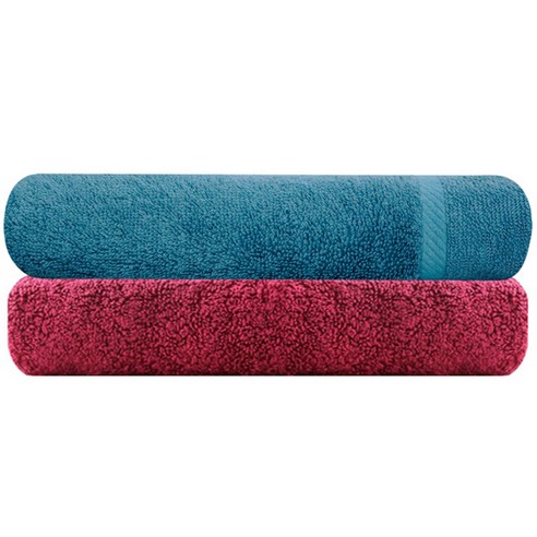 송월타월 뱀부얀 마르쉘 호텔수건 + 호텔수건 170g 자주, 마린블루, 1세트