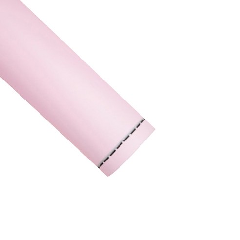 이코디 도트 라인 플라워 포장지, 베이비 핑크, 20개입