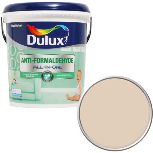 듀럭스 안티 포름알데히드 올인원 페인트 1L, Ivory Beige
