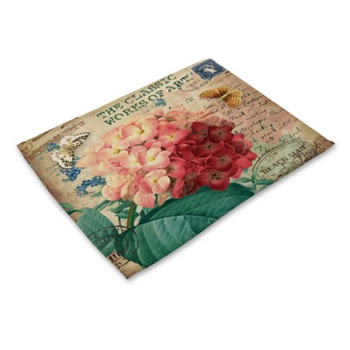 비케이 화분1 식탁매트, 3, 42 x 32 cm
