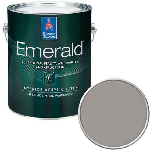 셔윈윌리암스 에메랄드 페인트1L, SW9167 Polished Concrete