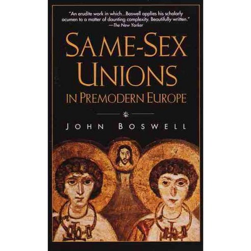 Same-Sex Unions in Premodern Europe, Vintage Books