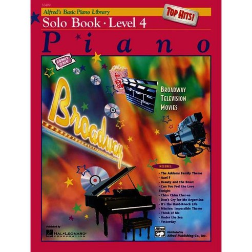 Alfred''s Basic Piano Library: Top Hits Solo Level 4, Alfred Pub Co