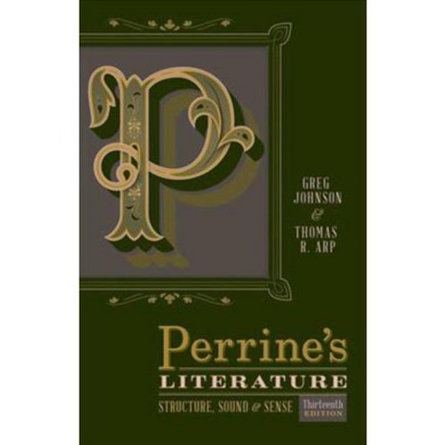Perrine’s Literature: Structure Sound & Sense, Wadsworth Pub Co