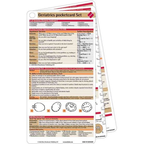 Geriatrics Pocketcard Set, Borm Bruckmeier Pub Llc - 가격 변동 추적 그래프 - 역대가