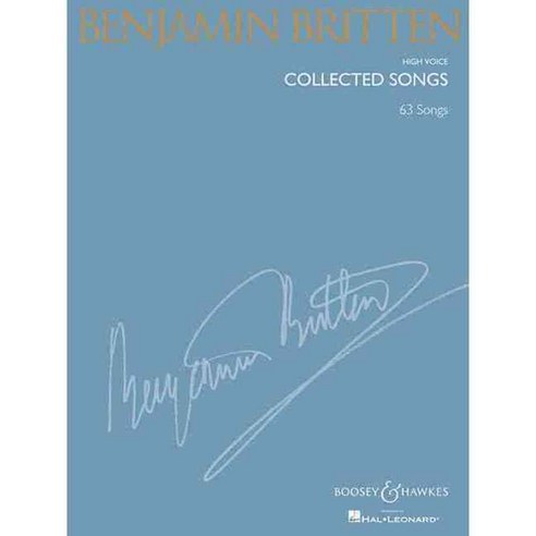 Collected Songs: High Voice: 63 Songs, Boosey & Hawkes