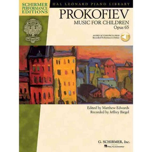 Prokofiev Music for Children Opus 65, G Schirmer Inc