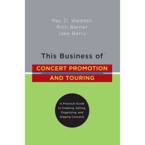 This Business of Concert Promotion and Touring, Billboard Books