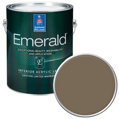 셔윈윌리암스 에메랄드 페인트 1L, SW6152 Superior Bronze
