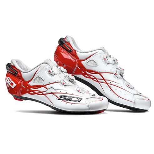 시디 17 샷 로드용 클릿슈즈 ROAD v2, WHT + RED, 280