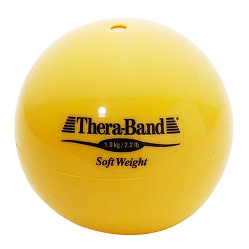 세라밴드 소프트 웨이트볼 1 kg, 노란색